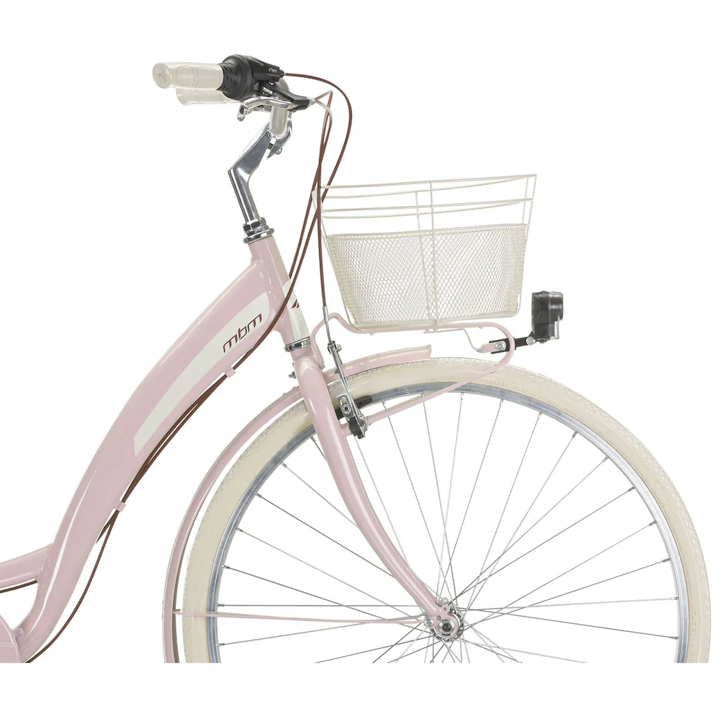 MBM Cityrad »NEW Primavera« 6 Gang Shimano TY300 Schaltwerk Kettenschaltung für Damen Kettenschaltung auf Rechnung online kaufen Sonderangebote