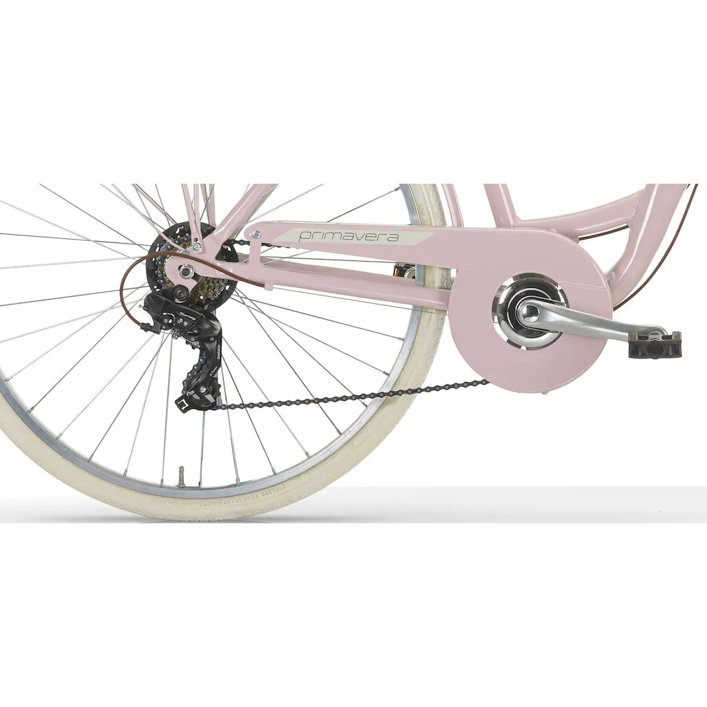 MBM Cityrad »NEW Primavera« 6 Gang Shimano TY300 Schaltwerk Kettenschaltung für Damen Kettenschaltung auf Rechnung online kaufen Sonderangebote