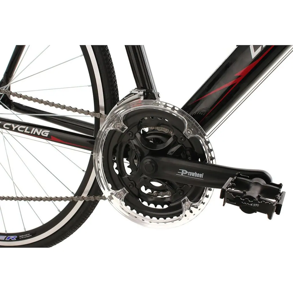 KS Cycling Fitnessbike »Lightspeed« 21 Gang Shimano Tourney RD-TX 35 Schaltwerk Kettenschaltung für Damen und Herren Kettenschaltung JETZT KAUFEN