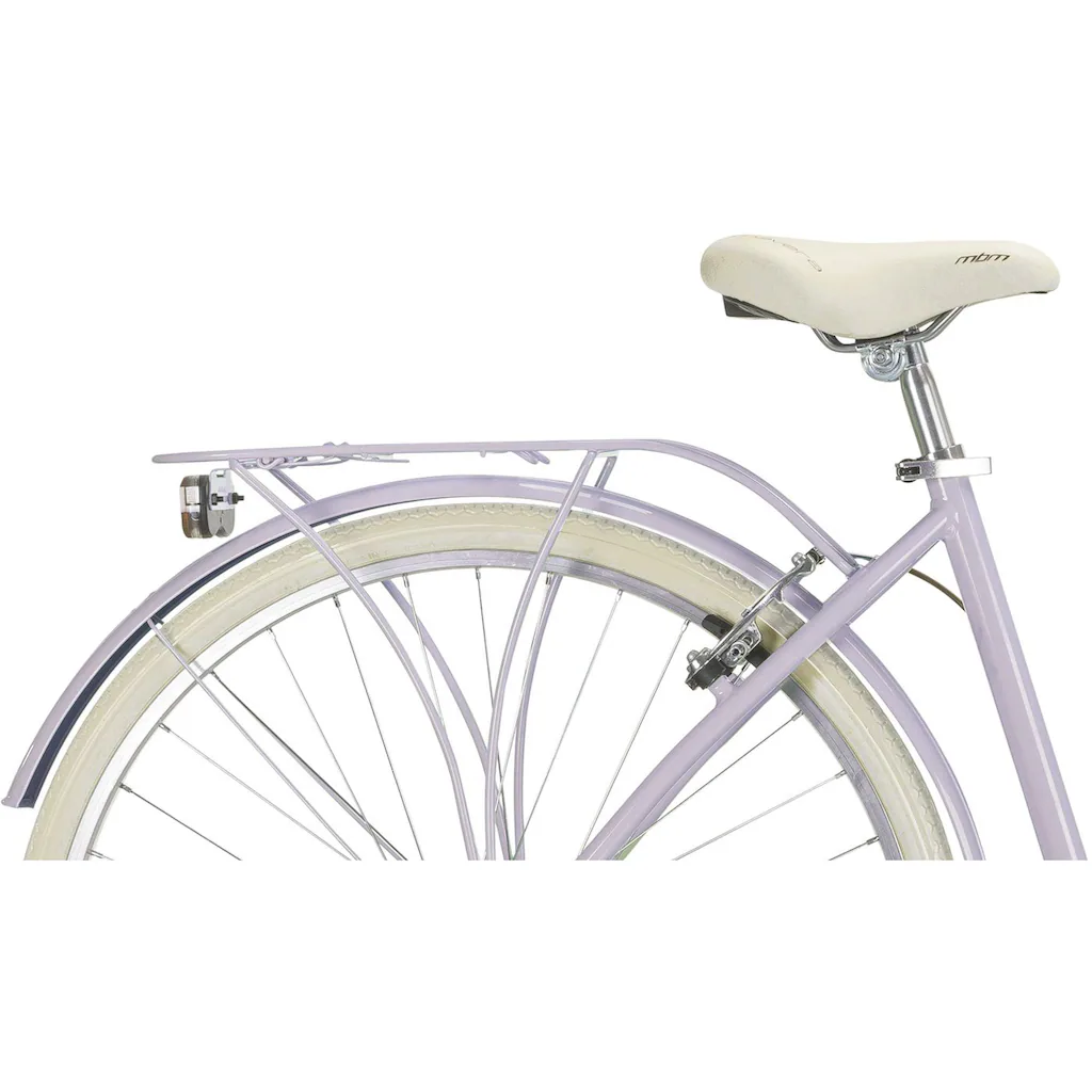 MBM Cityrad »NEW Primavera« 6 Gang Shimano TY300 Schaltwerk Kettenschaltung für Damen Kettenschaltung auf Rechnung bestellen Letzte 2 Tage