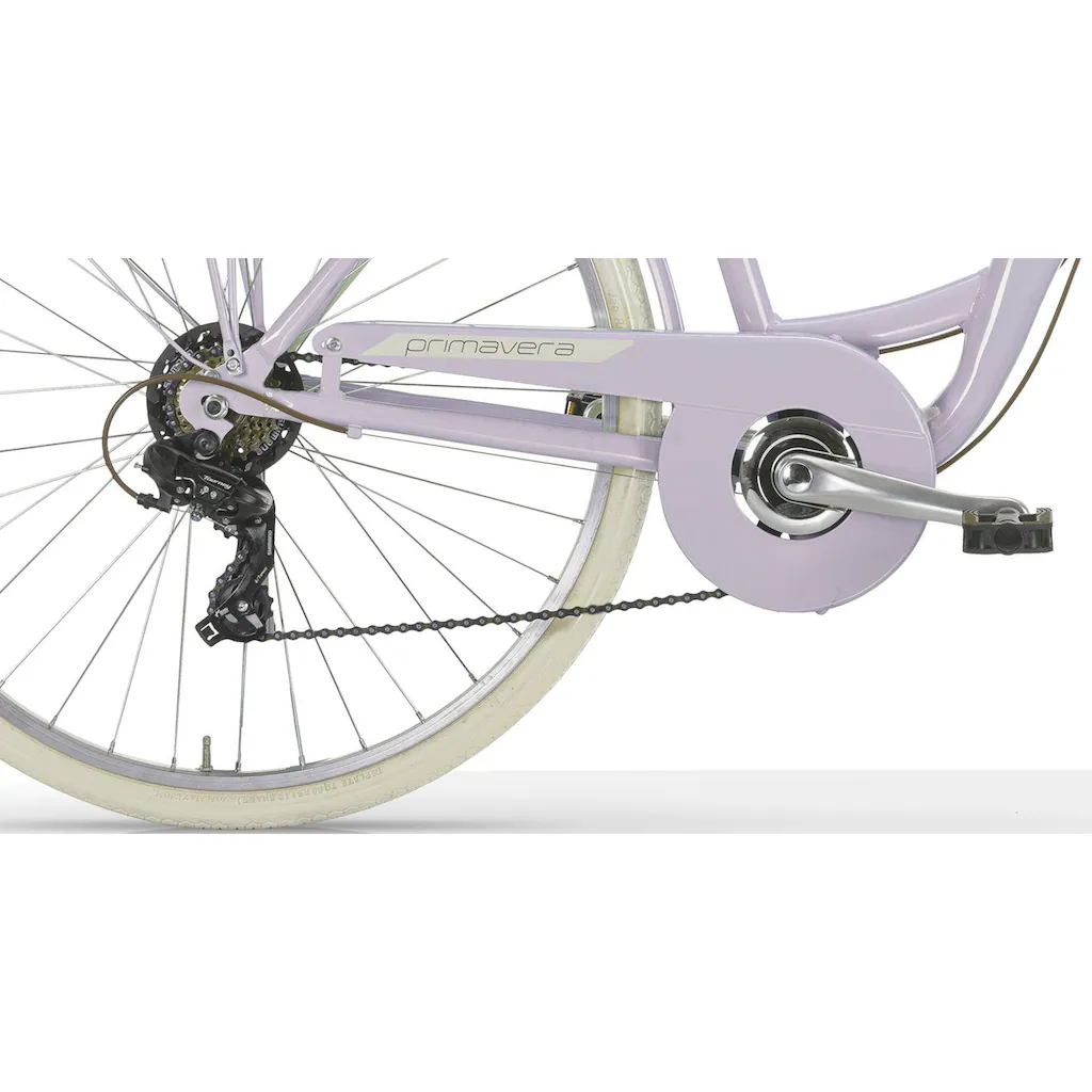 MBM Cityrad »NEW Primavera« 6 Gang Shimano TY300 Schaltwerk Kettenschaltung für Damen Kettenschaltung auf Rechnung bestellen Letzte 2 Tage