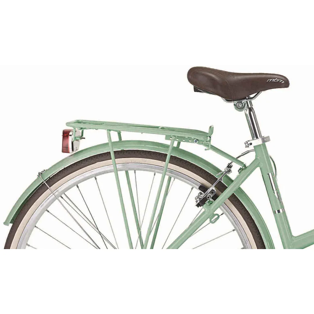MBM Trekkingrad »New Boulevard« 18 Gang Shimano TY300 Schaltwerk Kettenschaltung für Damen Kettenschaltung auf Rechnung online bestellen Online