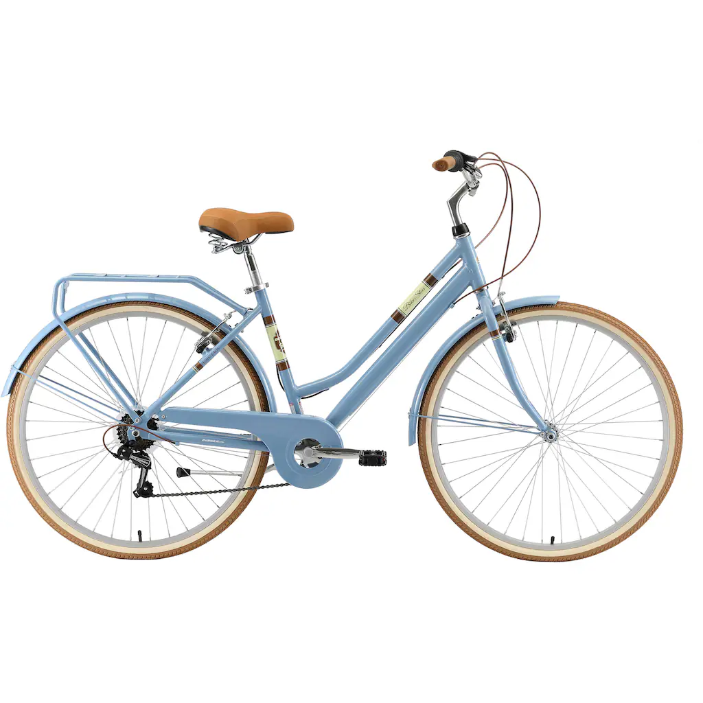 Bikestar Cityrad 7 Gang Shimano RD-TY21 Schaltwerk Kettenschaltung für Damen Kettenschaltung auf Rechnung kaufen Günstiger Verkauf