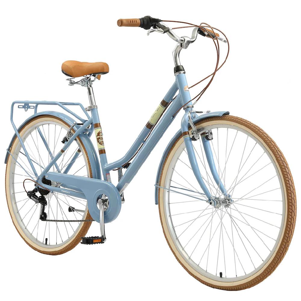 Bikestar Cityrad 7 Gang Shimano RD-TY21 Schaltwerk Kettenschaltung für Damen Kettenschaltung auf Rechnung kaufen Günstiger Verkauf