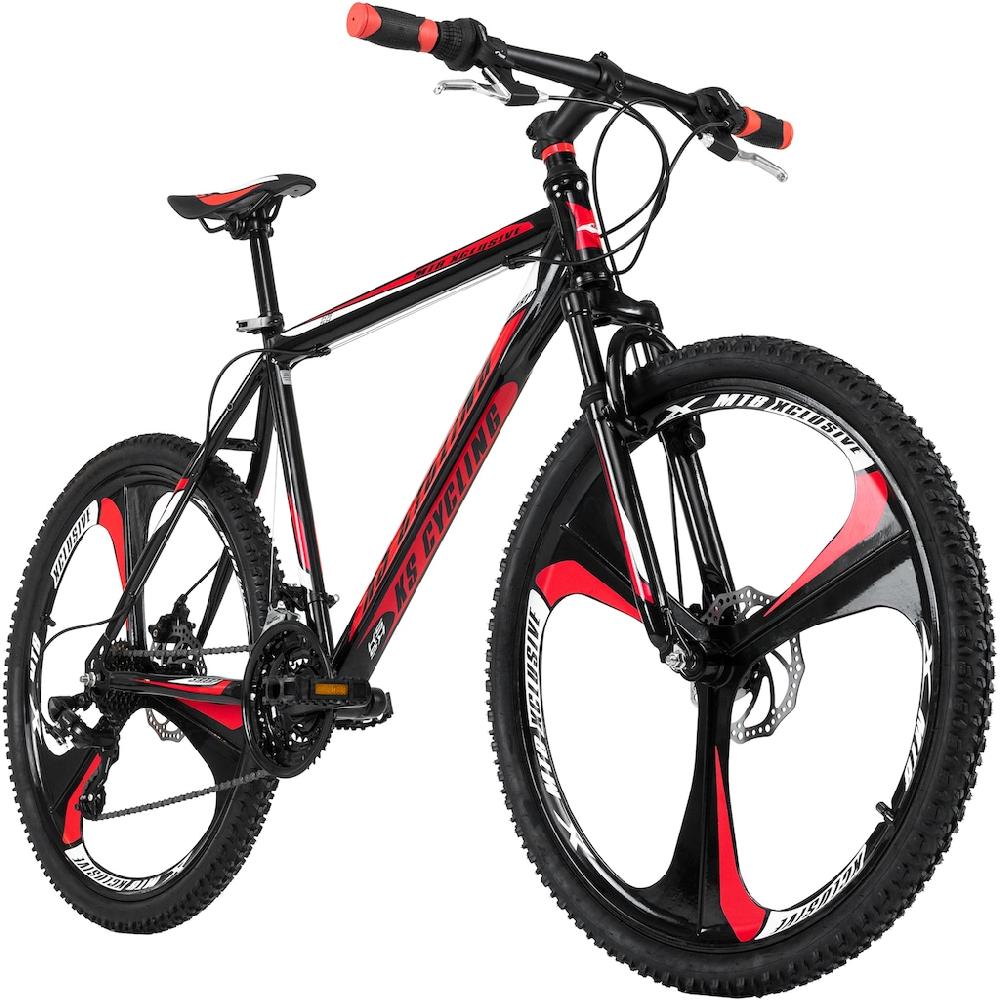 KS Cycling Mountainbike »Sharp« 21 Gang Shimano Tourney Schaltwerk Kettenschaltung für Damen und Herren Kettenschaltung Fabrikverkauf