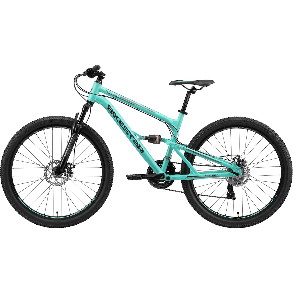 Bikestar Mountainbike 21 Gang Shimano RD-TY300 Schaltwerk Kettenschaltung für Damen und Herren Kettenschaltung Blitzverkäufe