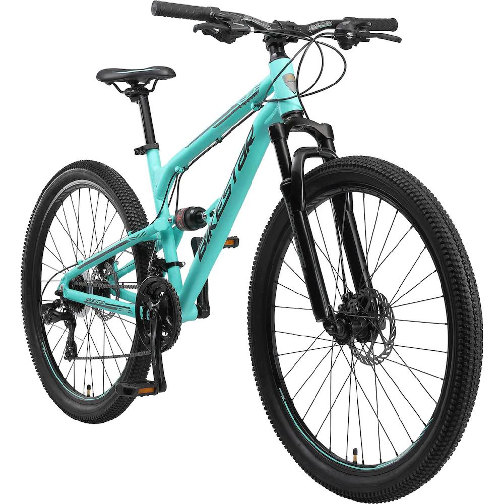 Bikestar Mountainbike 21 Gang Shimano RD-TY300 Schaltwerk Kettenschaltung für Damen und Herren Kettenschaltung Blitzverkäufe