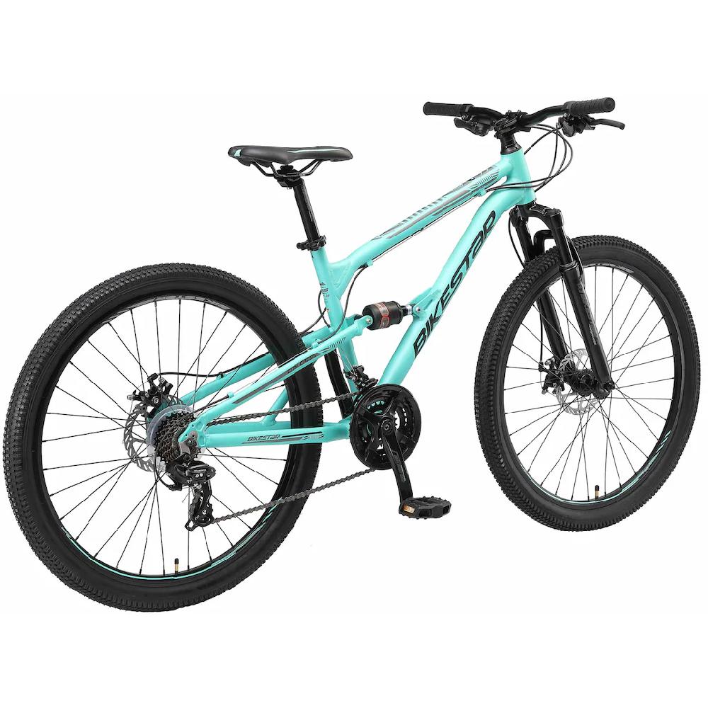 Bikestar Mountainbike 21 Gang Shimano RD-TY300 Schaltwerk Kettenschaltung für Damen und Herren Kettenschaltung Blitzverkäufe