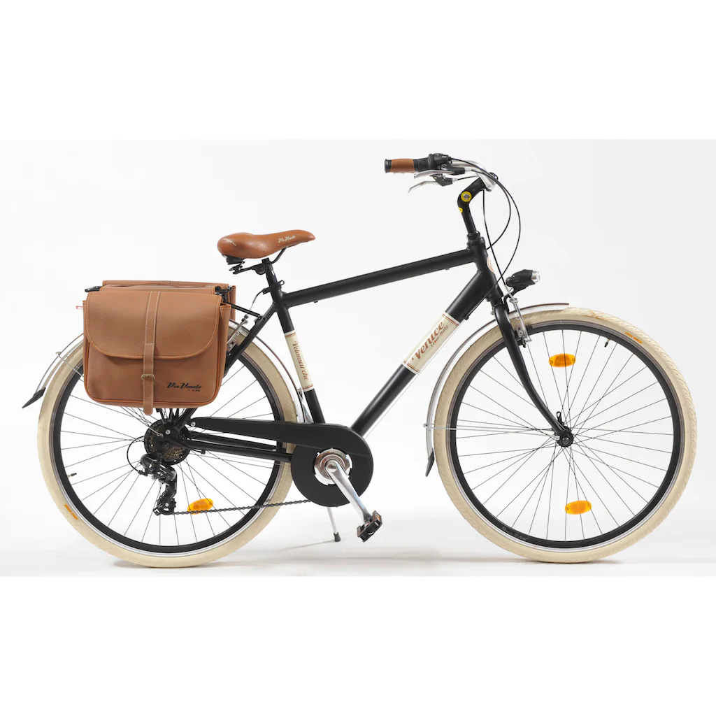 VENICE - I love Italy Cityrad »Citybike 615 Alu Man« 18 Gang Kettenschaltung für Herren Kettenschaltung auf Raten Räumungsverkauf