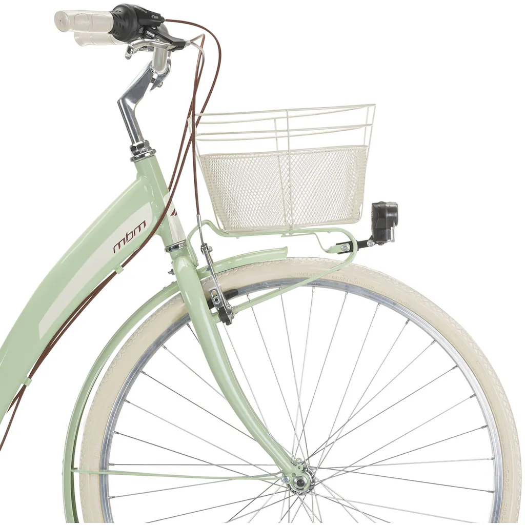 MBM Cityrad »NEW Primavera« 6 Gang Shimano TY300 Schaltwerk Kettenschaltung für Damen Kettenschaltung auf Rechnung online bestellen Riesige Ersparnisse