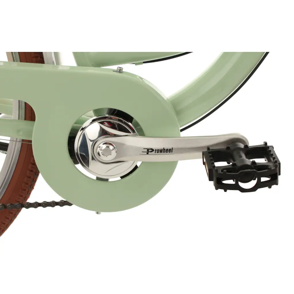 KS Cycling Cityrad »Eden« 6 Gang Shimano Tourney RD-TZ 50 Schaltwerk Kettenschaltung für Damen und Herren Kettenschaltung auf Rechnung Kostenlose Rückgabe
