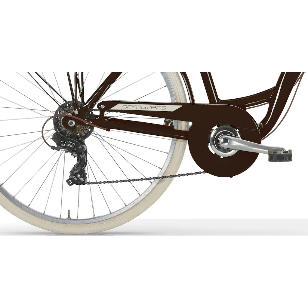 MBM Cityrad »NEW Primavera« 6 Gang Shimano TY300 Schaltwerk Kettenschaltung für Damen Kettenschaltung auf Rechnung Begrenzt auf 3 Tage