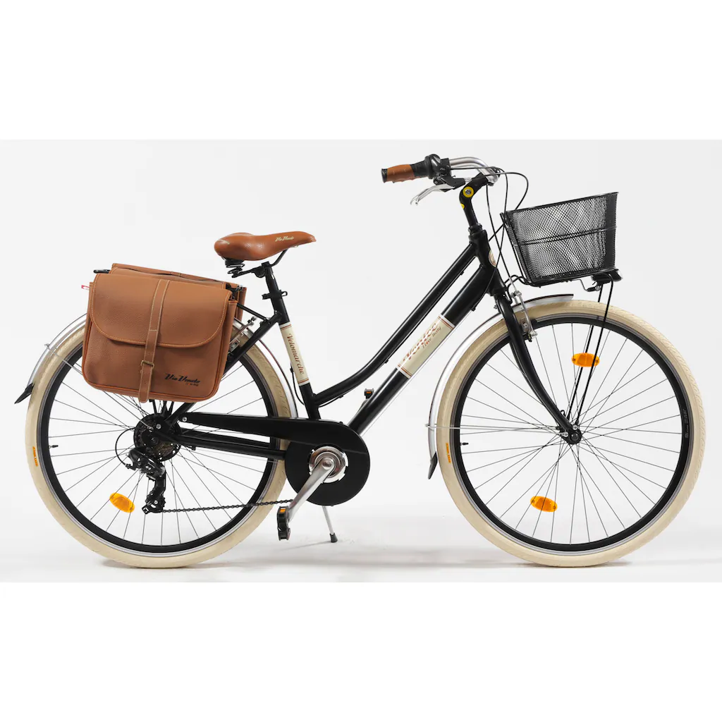 VENICE - I love Italy Cityrad »Citybike 615 Alu lady« 18 Gang Kettenschaltung für Damen Kettenschaltung auf Rechnung bestellen Valentinstagsangebot