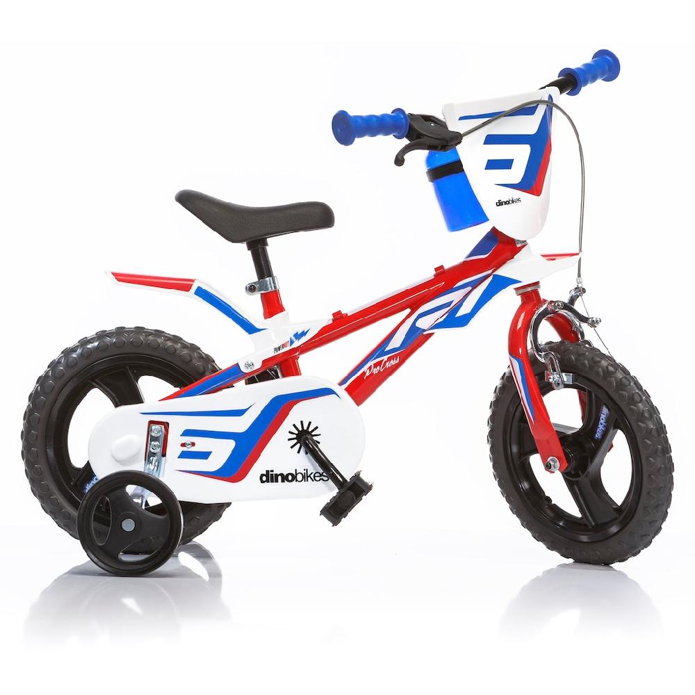 Dino Kinderfahrrad »Mountainbike 12 Zoll« 1 Gang mit Stützrädern Frontschild und coolen Schutzblechen Große Rabatte