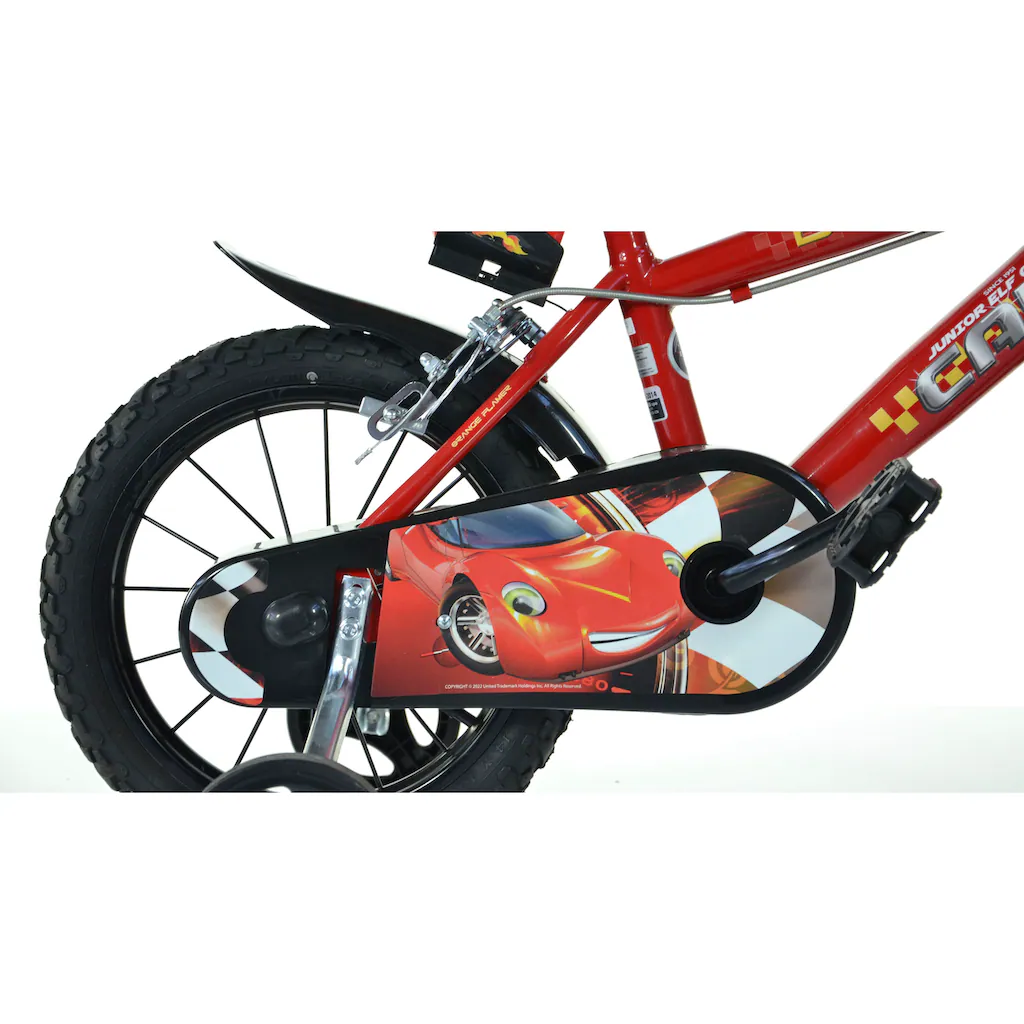 Dino Kinderfahrrad »Cars Buddy« 1 Gang mit Stützrädern Trinkflasche und Frontschild Tägliche Deals
