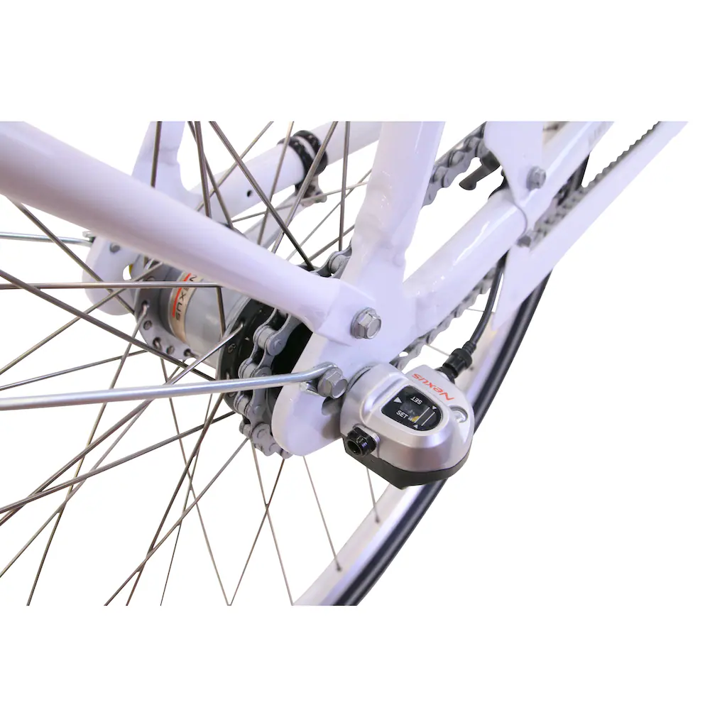 HAWK Bikes Cityrad »City Classic Joy White« 3 Gang Shimano Nexus Schaltwerk für Damen und Herren auf Raten Begrenzte Freigabe