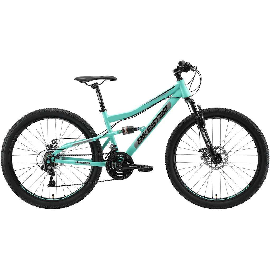 Bikestar Mountainbike 21 Gang Shimano RD-TY300 Schaltwerk Kettenschaltung für Damen und Herren Kettenschaltung auf Rechnung kaufen