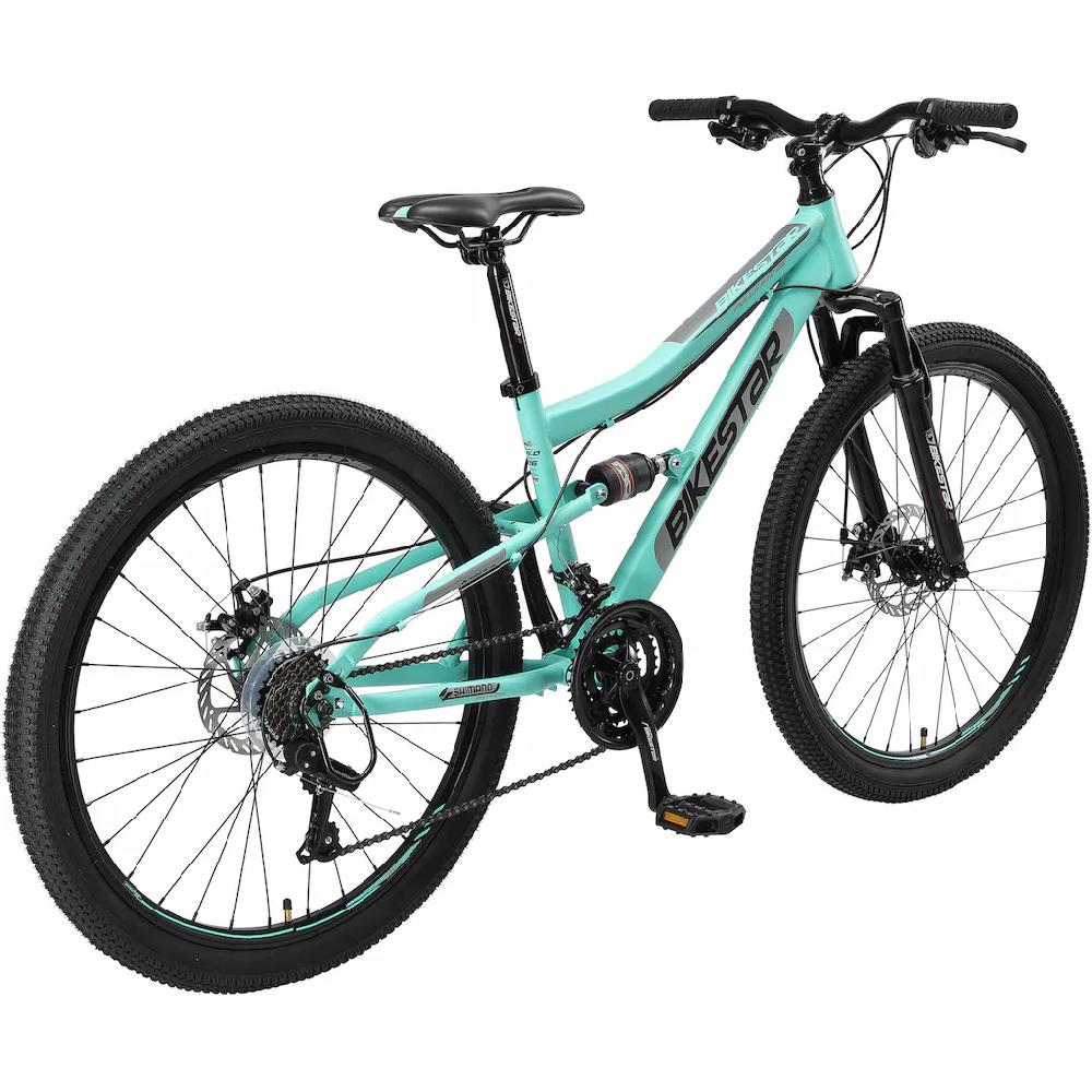 Bikestar Mountainbike 21 Gang Shimano RD-TY300 Schaltwerk Kettenschaltung für Damen und Herren Kettenschaltung auf Rechnung kaufen Neueste Stile