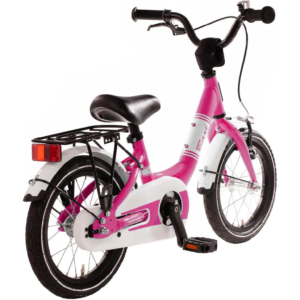 Bachtenkirch Kinderfahrrad »14" Baxi - pink« 1 Gang ohne Schaltung (Packung) Alu Kinderfahrrad mit Vollausstattung erhältlich in 14/16/18 Zoll auf Rechnung zollfrei