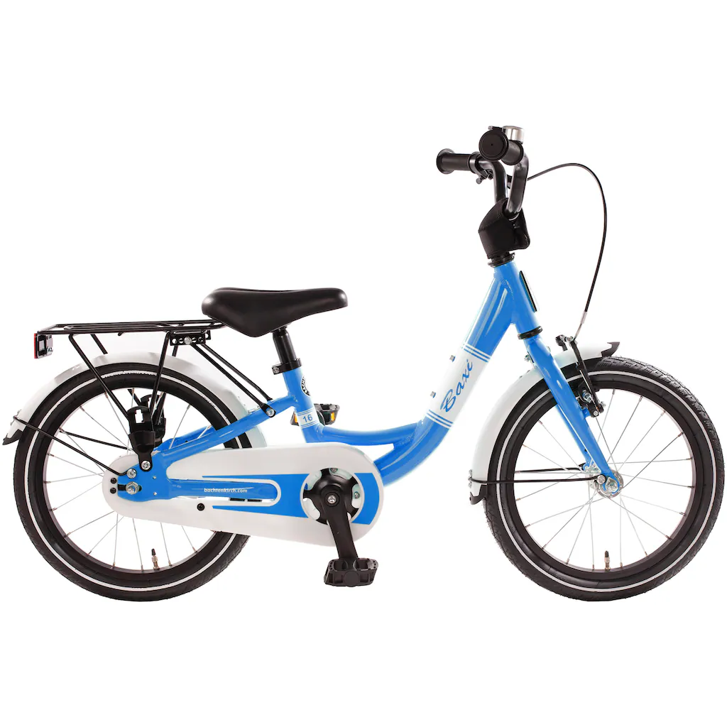 Bachtenkirch Kinderfahrrad »16" Baxi - blau« 1 Gang ohne Schaltung (Packung) Alu Kinderfahrrad mit Vollausstattung erhältlich in 14/16/18 Zoll Outlet