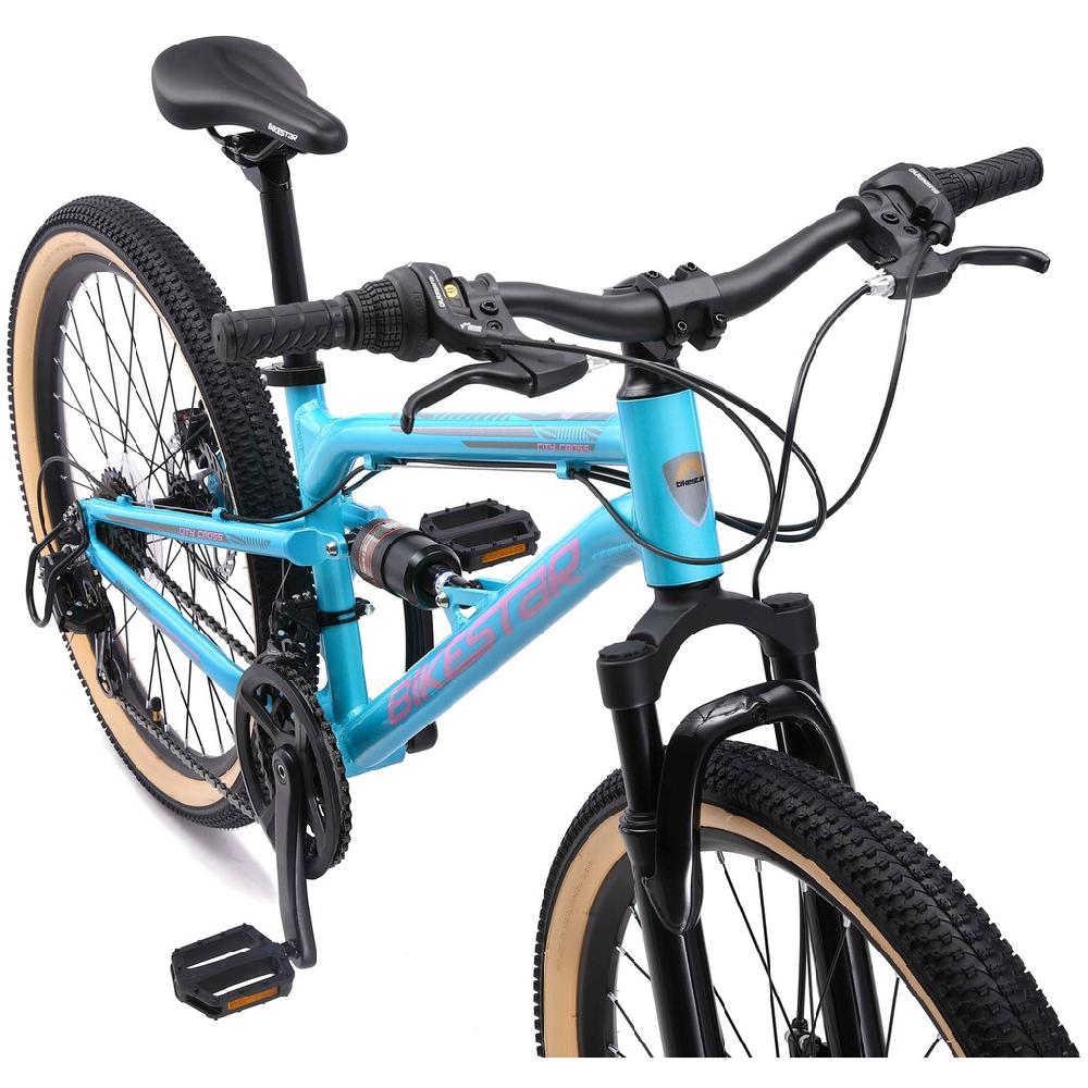Bikestar Jugendfahrrad 21 Gang Shimano RD-TY21 Schaltwerk Kettenschaltung auf Raten Großer Ausverkauf