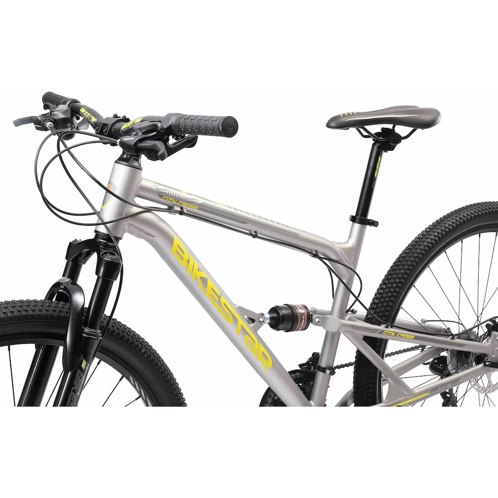 Bikestar Mountainbike 21 Gang Shimano RD-TY300 Schaltwerk Kettenschaltung für Damen und Herren Kettenschaltung auf Rechnung online kaufen Begrenztes Angebot