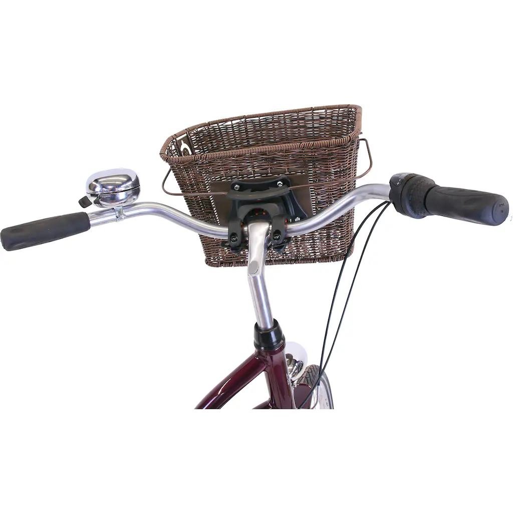HAWK Bikes Cityrad »City Classic Joy Bordeaux« 3 Gang Shimano Nexus Schaltwerk für Damen und Herren auf Rechnung online bestellen Osterangebot