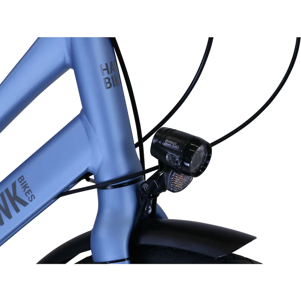 HAWK Bikes Trekkingrad »Trekking Lady Super Deluxe Plus Sky Blue« 8 Gang Shimano Nexus Schaltwerk für Damen und Herren auf Raten Sonderangebote