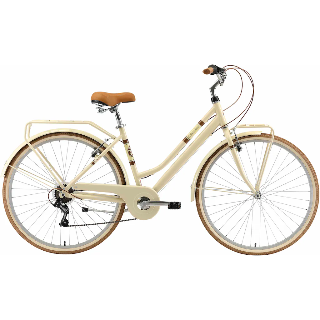 Bikestar Cityrad 7 Gang Shimano RD-TY21 Schaltwerk Kettenschaltung für Damen Kettenschaltung Super Sparpreis