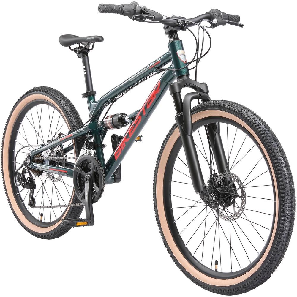 Bikestar Jugendfahrrad 21 Gang Shimano RD-TY21 Schaltwerk Kettenschaltung Vierteljährliche Förderung