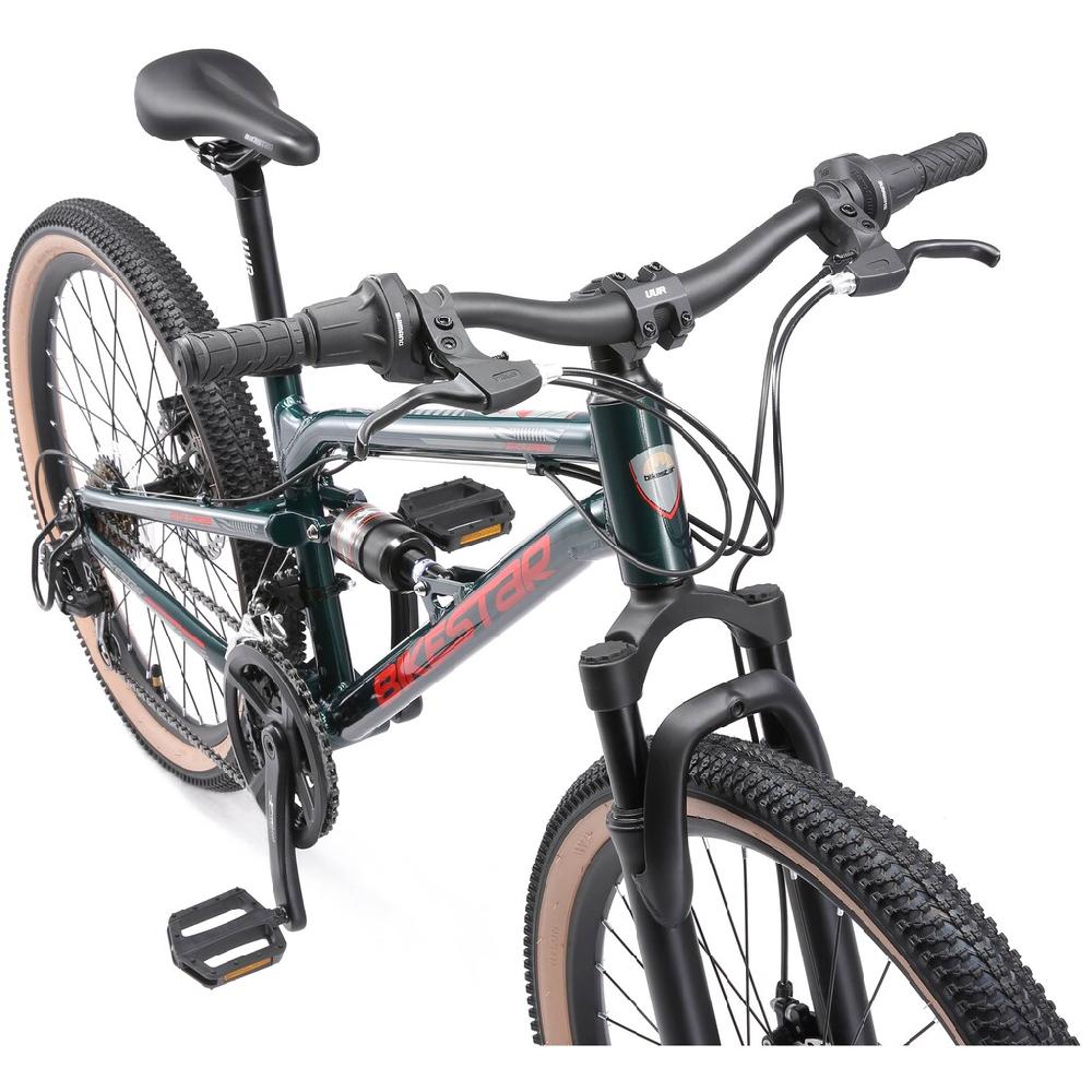 Bikestar Jugendfahrrad 21 Gang Shimano RD-TY21 Schaltwerk Kettenschaltung Vierteljährliche Förderung