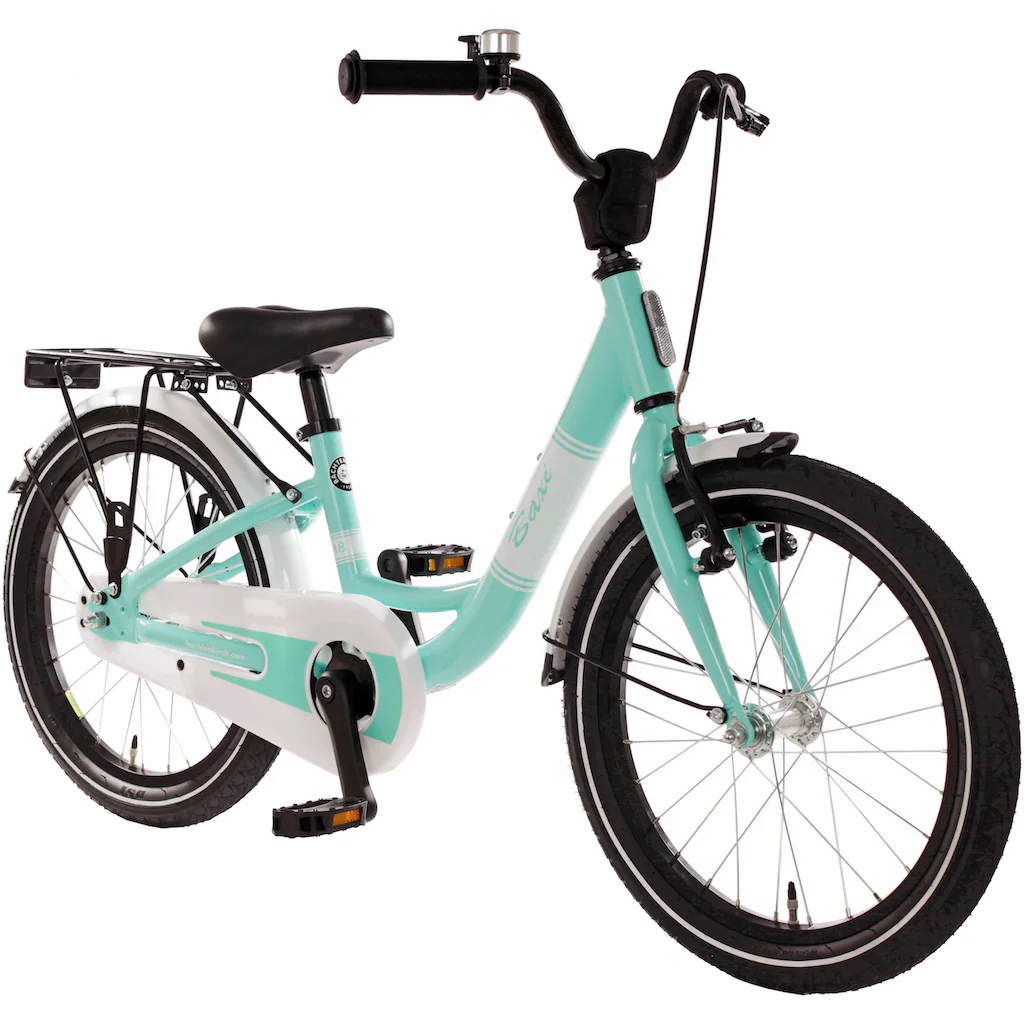 Bachtenkirch Kinderfahrrad »18" Baxi - aqua« 1 Gang ohne Schaltung (Packung) Alu Kinderfahrrad mit Vollausstattung erhältlich in 14/16/18 Zoll auf Rechnung online bestellen Verkauf