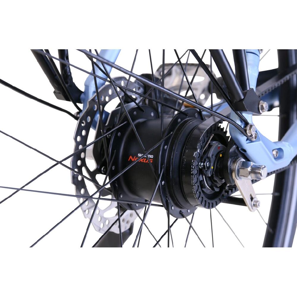 HAWK Bikes Trekkingrad »Trekking Lady Super Deluxe Skye blue« 8 Gang Shimano Nexus Schaltwerk für Damen und Herren Tägliche Deals