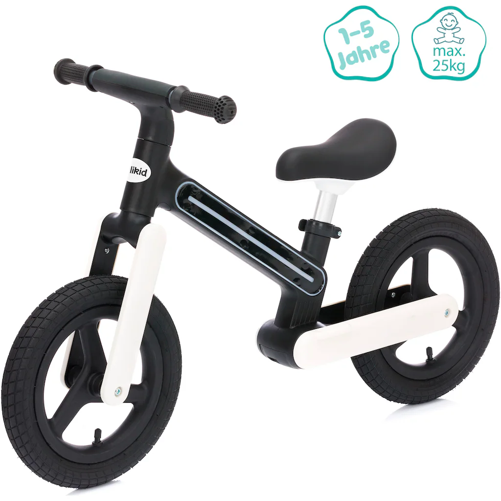 Fillikid Laufrad »Balance Bike Flash schwarz« mit Luftreifen Zeitbegrenzte Promotion