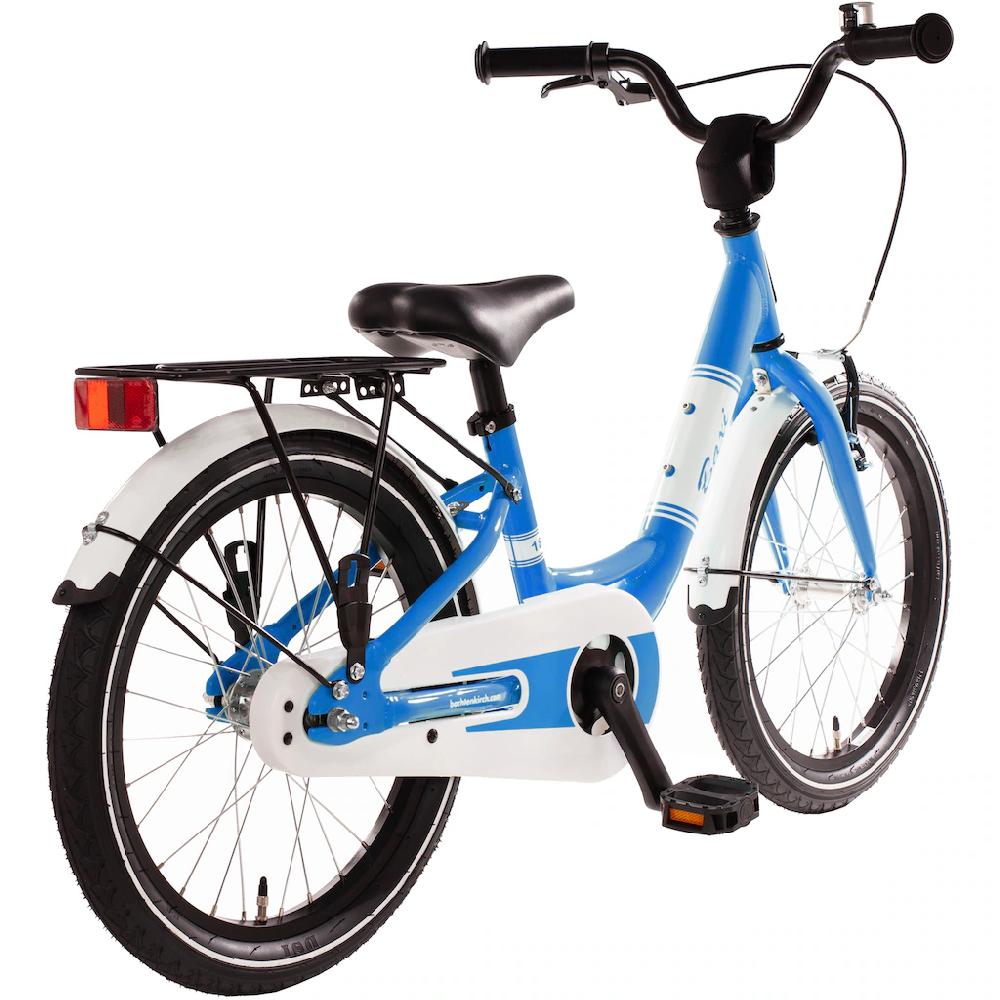 Bachtenkirch Kinderfahrrad »18" Baxi - blau« 1 Gang ohne Schaltung (Packung) Alu Kinderfahrrad mit Vollausstattung erhältlich in 14/16/18 Zoll auf Rechnung Fabrikladen