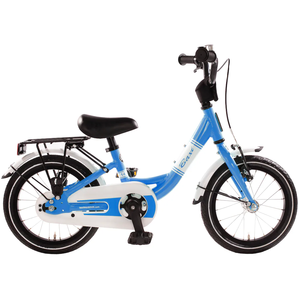 Bachtenkirch Kinderfahrrad »14" Baxi - blau« 1 Gang ohne Schaltung (Packung) Alu Kinderfahrrad mit Vollausstattung erhältlich in 14/16/18 Zoll zollfrei