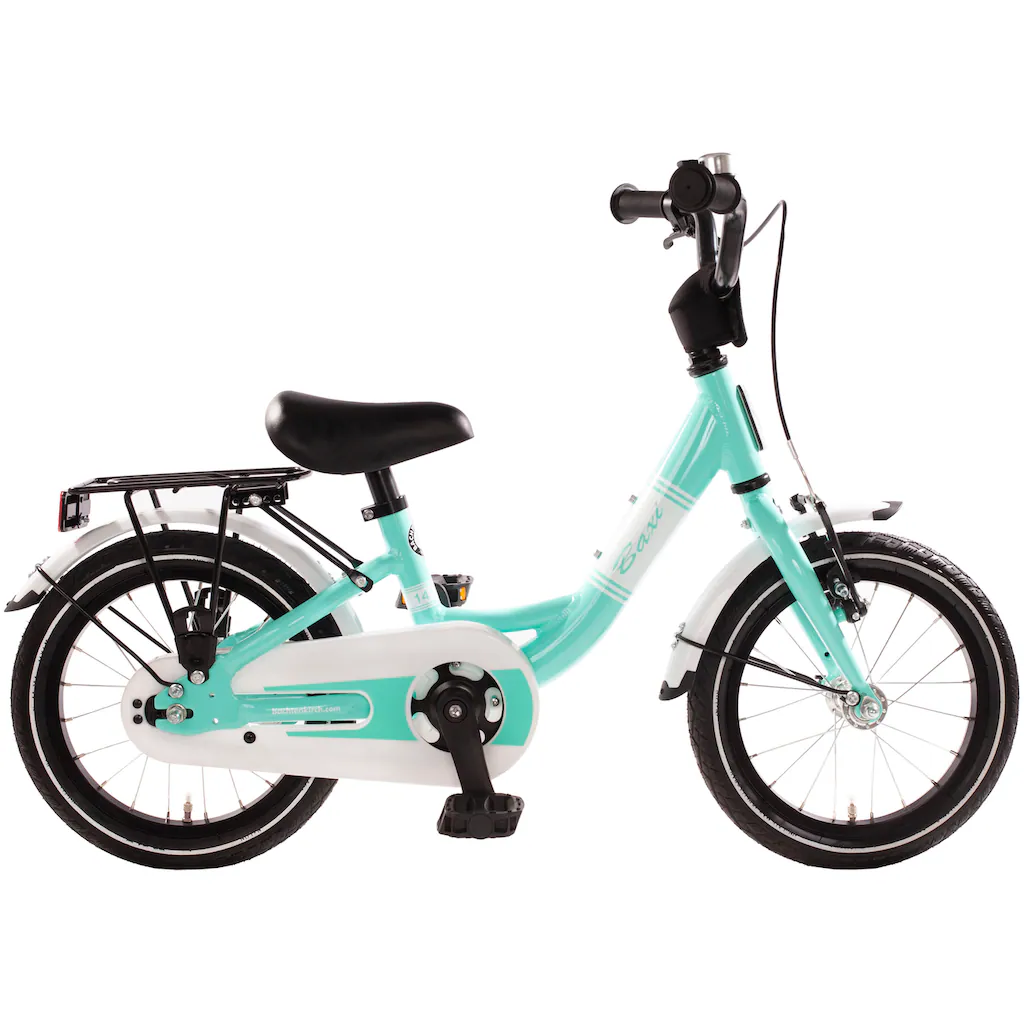 Bachtenkirch Kinderfahrrad »14" Baxi - aqua« 1 Gang ohne Schaltung (Packung) Alu Kinderfahrrad mit Vollausstattung erhältlich in 14/16/18 Zoll 50% Rabatt für begrenzte Zeit