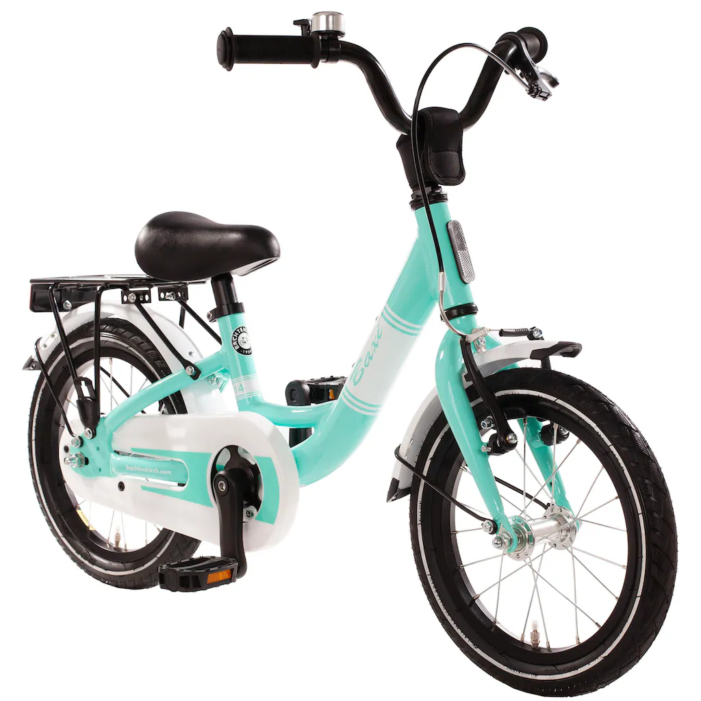 Bachtenkirch Kinderfahrrad »14" Baxi - aqua« 1 Gang ohne Schaltung (Packung) Alu Kinderfahrrad mit Vollausstattung erhältlich in 14/16/18 Zoll 50% Rabatt für begrenzte Zeit