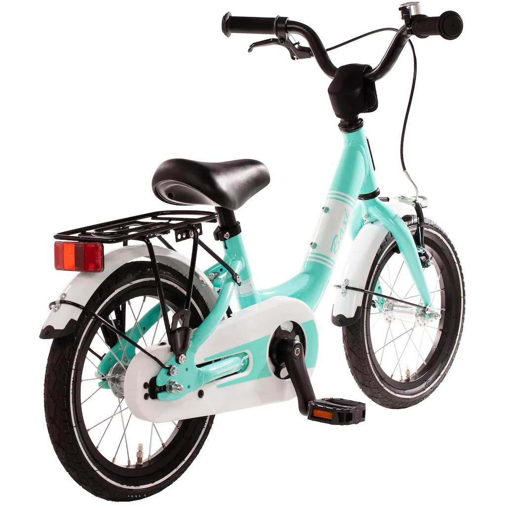 Bachtenkirch Kinderfahrrad »14" Baxi - aqua« 1 Gang ohne Schaltung (Packung) Alu Kinderfahrrad mit Vollausstattung erhältlich in 14/16/18 Zoll 50% Rabatt für begrenzte Zeit