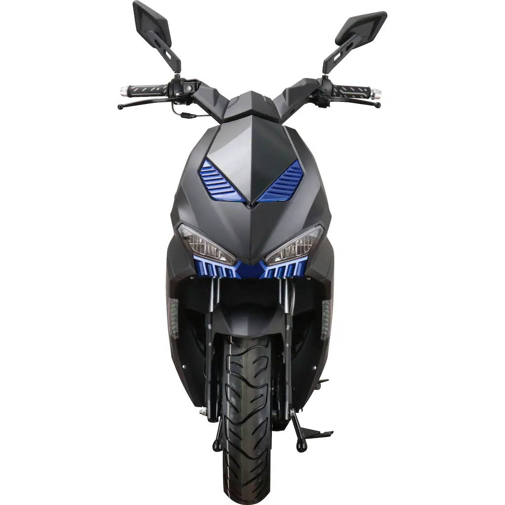 Alpha Motors Motorroller »SHARK« 50 cm³ 45 km/h Euro 5 3 PS mit integr. Alarmanlage Keyless-System und USB-Anschluss auf Rechnung Weihnachtsangebot