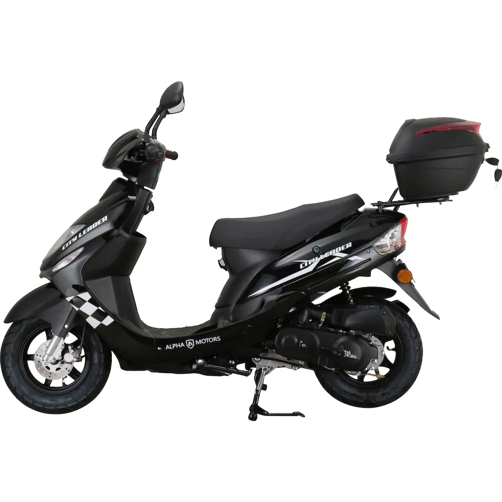 Alpha Motors Motorroller »CityLeader« 50 cm³ 45 km/h Euro 5 2 99 PS inkl. Topcase auf Raten Große Rabatte