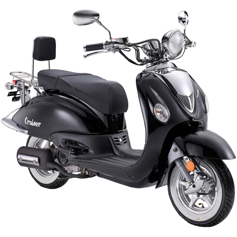 Luxxon Motorroller »Cruiser« 50 cm³ 45 km/h Euro 5 3 PS auf Rechnung Neuheiten