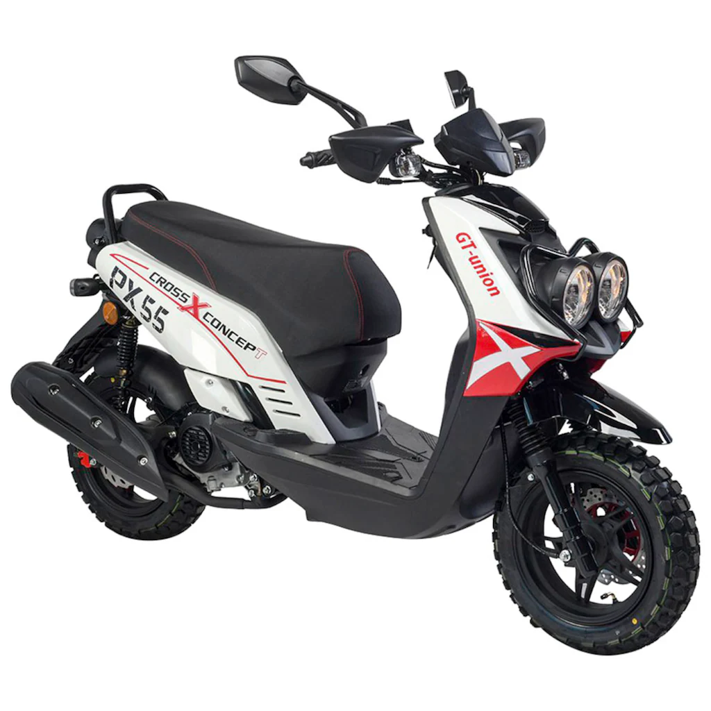 GT UNION Motorroller »PX55 Cross Conzept 45« 49 6 cm³ 45 km/h Euro 5 3 PS Luftgekühlter Motor auf Rechnung bestellen Saisonale Angebote