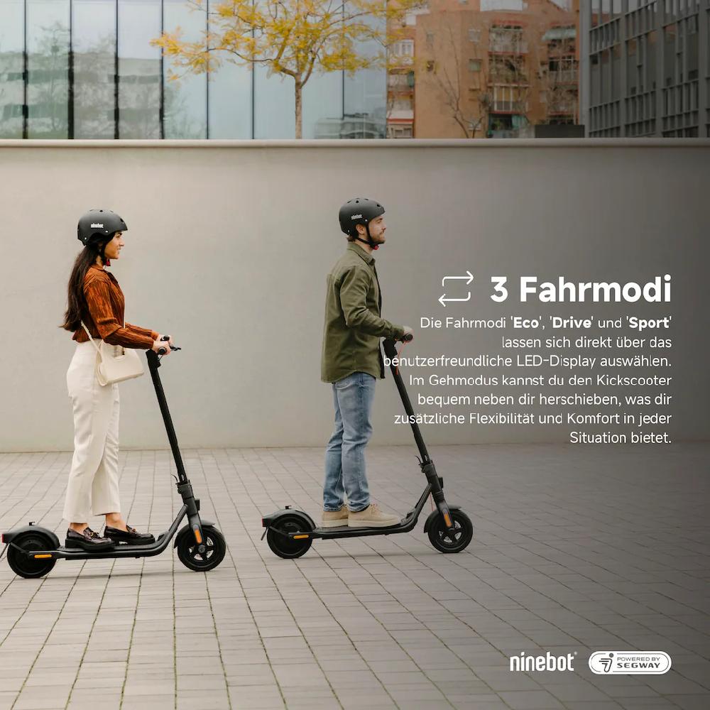 ninebot by Segway E-Scooter »KickScooter F2 PLUS D« Electric Scooter mit Straßenzulassung bis zu 55 km Reichweite Räumungsverkauf