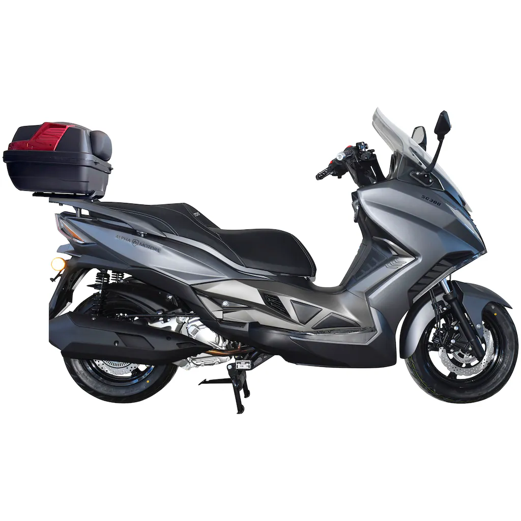 Alpha Motors Motorroller »Sport Cruiser 300« 276 cm³ 125 km/h Euro 5 23 79 PS (mit Topcase) mit integr. Alarmanlage Keyless-System USB-Anschluss und Windschild auf Rechnung online bestellen Riesige Ersparnisse