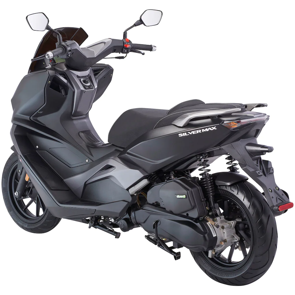Luxxon Motorrad »Silvermax« 124 6 cm³ 85 km/h Euro 5 10 2 PS auf Rechnung Tiefpreis