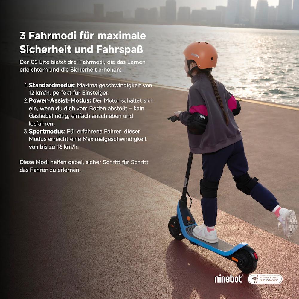 ninebot by Segway E-Scooter »KickScooter C2 Lite« Electric Scooter bis zu 14 km Reichweite Zeitbegrenzte Promotion