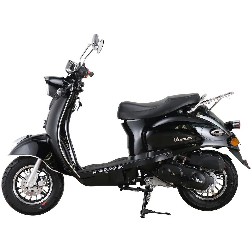 Alpha Motors Motorroller »Venus« 50 cm³ 25 km/h Euro 5 2 72 PS im Retro-Look auf Rechnung online bestellen Nur für heute