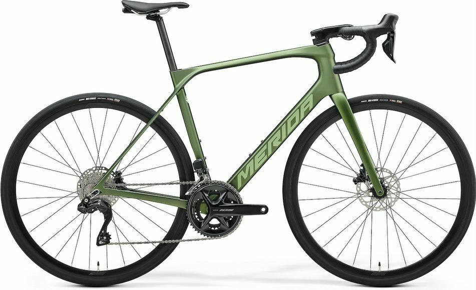 fahrrad-discount Rennrad Merida Scultura Endurance 6000 2025 Grün Günstiger Verkauf