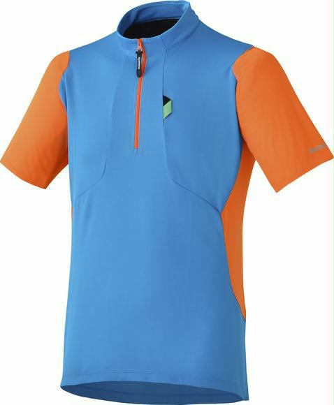 fahrrad-discount Trikot Shimano Touring Jersey Blau Bis zu 55% Rabatt